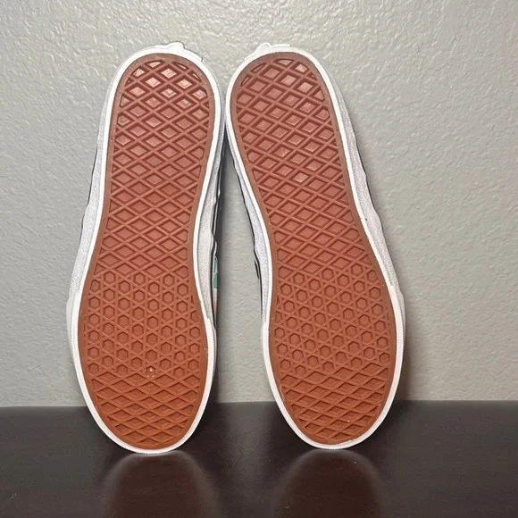 Vans Multicolored Girls Asher Checkerboard Slip On Sneaker Sneakers - Picture 5 of 7